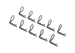 Clips De Carrosserie Coudes A 90¡ Noir (10) - Traxxas - Traxxas