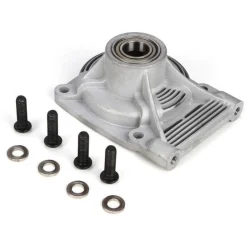 Clutch Mount w/Bearings & Hard. (Assm): 5TT - Losi - TLR