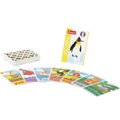 Coffret 3 Jeux De Cartes : 54 Cartes, 7 Familles, Memo - JeuJura