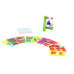 Coffret 3 Jeux De Cartes : 54 Cartes, 7 Familles, Memo - JeuJura