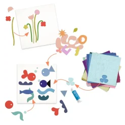 COFFRET : Les petits papiers - Djeco