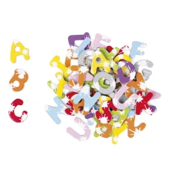 Coffret 52 lettres magnétiques Splash - Janod