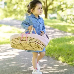 Coffret accessoires pour Grand poupon 36 cm et 42 cm : Couffin et Peluche rose - Corolle