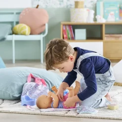 Coffret accessoires pour Grand poupon 36 cm : A langer floral - Corolle