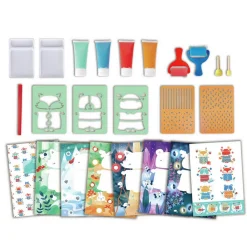 Coffret artistique peinture à l'épponge - Hape