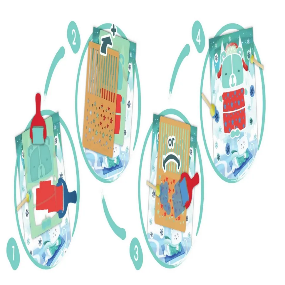 Coffret artistique peinture à l'épponge - Hape