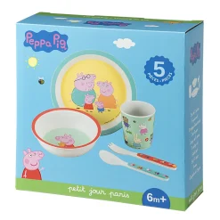 Coffret cadeau - Peppa Pig : 5 pièces - Petit Jour Paris