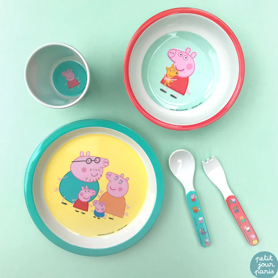 Coffret cadeau - Peppa Pig : 5 pièces - Petit Jour Paris