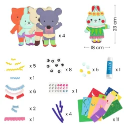 Coffret collage : Petits choux - Djeco