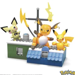 Coffret Construction : Mega Pokémon Évolution - Pikachu - MegaConstrux