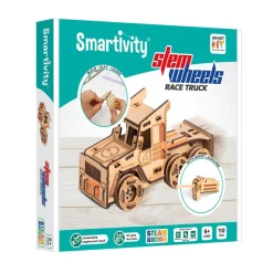 Coffret construction : Smartivity : Roues motrices : Camion de Course - SmartGames