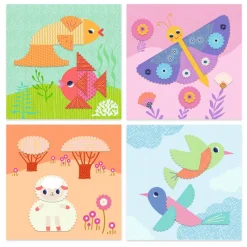 Coffret créatif : Découper en crans - Djeco