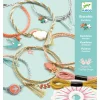 Coffret créatif bracelets Kumihimo : Céleste - Djeco