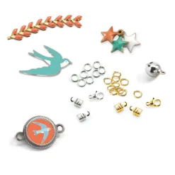 Coffret créatif bracelets Kumihimo : Céleste - Djeco