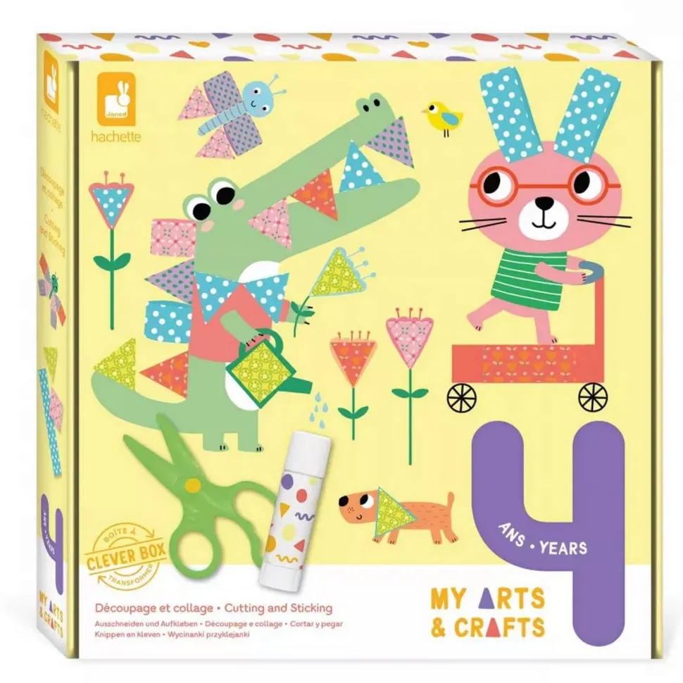 Coffret Créatif Découpage et Collage - 4 ans - Janod