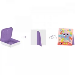 Coffret Créatif Découpage et Collage - 4 ans - Janod