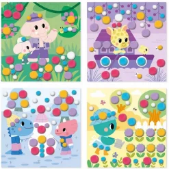 Coffret Créatif Pompons - 3 ans - Janod