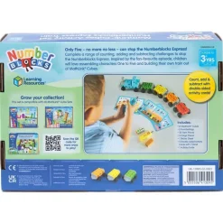 Coffret d'activités : le train Express Numberblocks - MathLink Cubes - Learning Resources