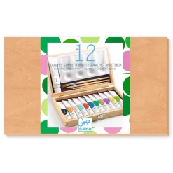 Coffret d'artiste 12 Gouaches - Djeco