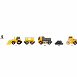 Coffret de 3 engins de chantier - Brio