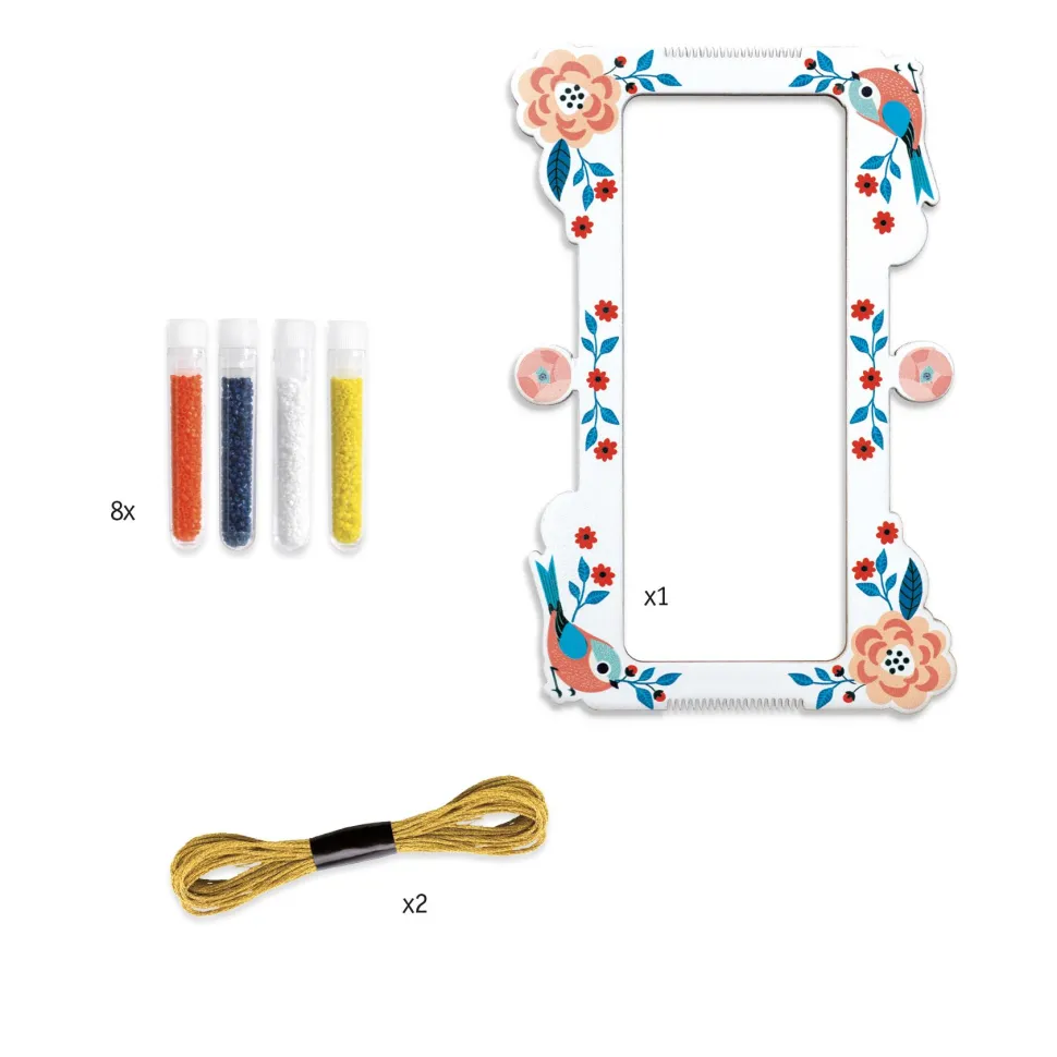 Coffret de bracelets et métier à tisser : Minuscules - Djeco