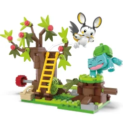 Coffret de construction : Bois Jolis - D'emolga et Bulbizzare - Mattel