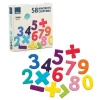 Coffret de magnets en bois - 58 chiffres - Vilac