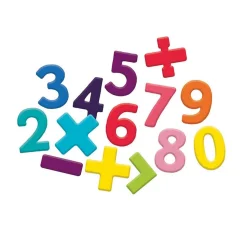 Coffret de magnets en bois - 58 chiffres - Vilac