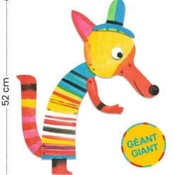 Coffret de peinture : La famille renard - Djeco