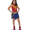 Coffret Déguisement Wonder Woman™ 1984 avec lasso lumineux - Fille - RueDeLaFete