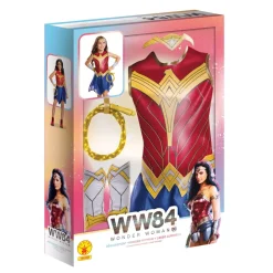 Coffret Déguisement Wonder Woman™ 1984 avec lasso lumineux - Fille - RueDeLaFete