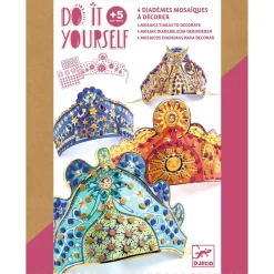Coffret DIY : 4 diadèmes Mosaïques à décorer : Enchanteresses - Djeco