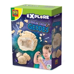Coffret Explore : Géodes à ouvrir - SES Creative
