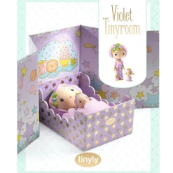Coffret figurines Tinyly : Violet Tinyroom - Djeco