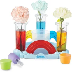 Coffret Laboratoire scientifique : Rainbow Reactions - Learning Resources