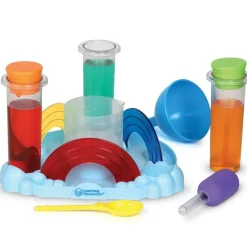 Coffret Laboratoire scientifique : Rainbow Reactions - Learning Resources