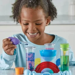 Coffret Laboratoire scientifique : Rainbow Reactions - Learning Resources