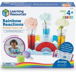 Coffret Laboratoire scientifique : Rainbow Reactions - Learning Resources