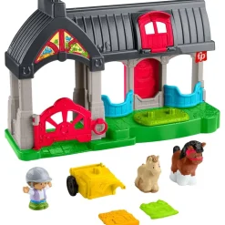 Coffret Little People : L’Écurie Des Joyeux Chevaux - Fisher-Price