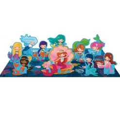 Coffret livre, puzzle 40 pièces et sirènes : Les sirènes - Sassi