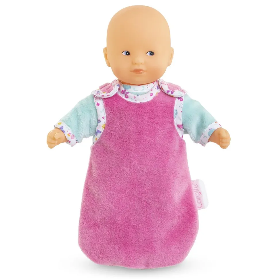 Coffret mini calin poupon 20 cm et accessoires : bonne nuit papillons - Corolle