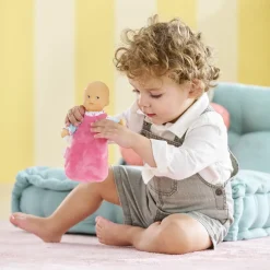 Coffret mini calin poupon 20 cm et accessoires : bonne nuit papillons - Corolle