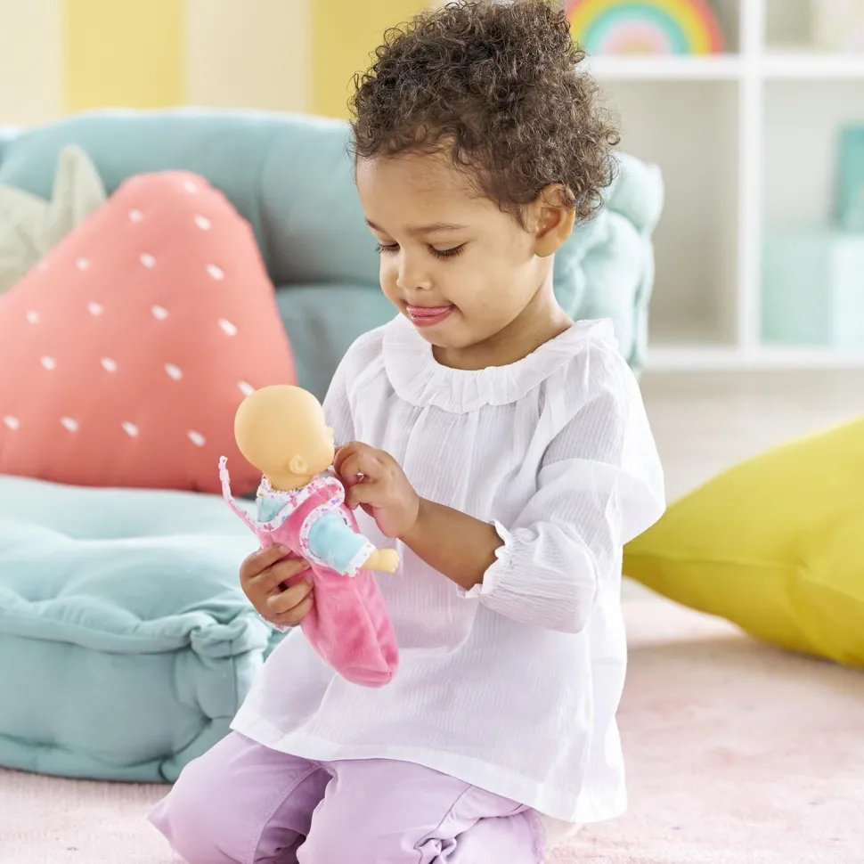 Coffret mini calin poupon 20 cm et accessoires : bonne nuit papillons - Corolle