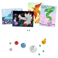 Coffret mosaïque : Créatures légendaires - Djeco