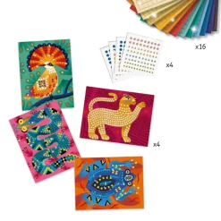 Coffret Mosaïques : Au coeur de la jungle - Djeco