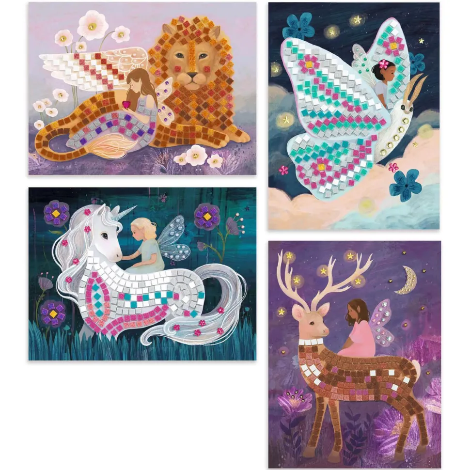 Coffret mosaïques : Le monde enchanté - Djeco