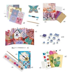 Coffret multi activités : Le jardin de fleurs - Djeco