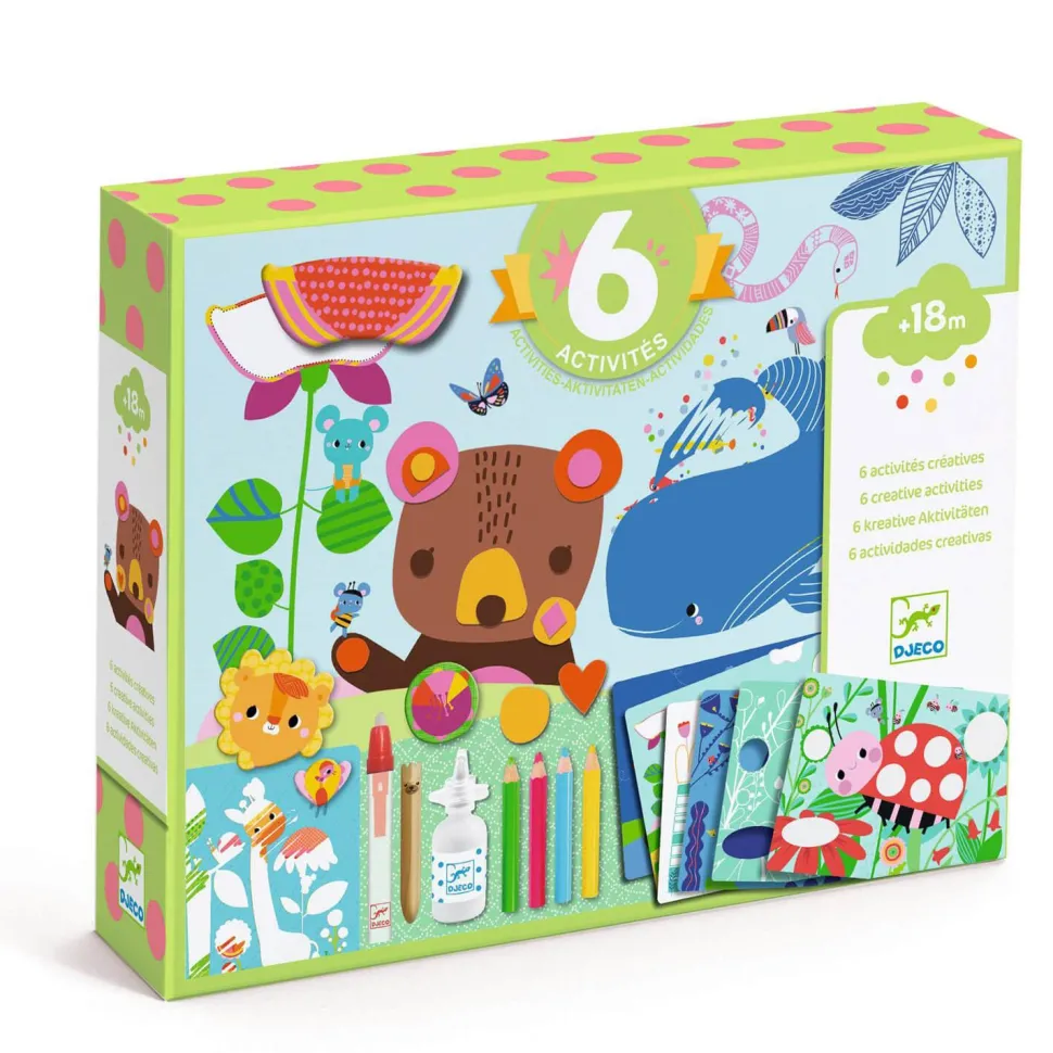 Coffret multi-activités : La souris et ses amis - Djeco