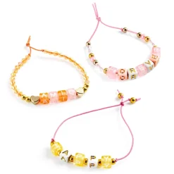 Coffret Perles alphabet, Or - Djeco