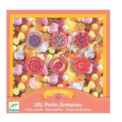 Coffret Perles Fantaisies Fleurs - Djeco